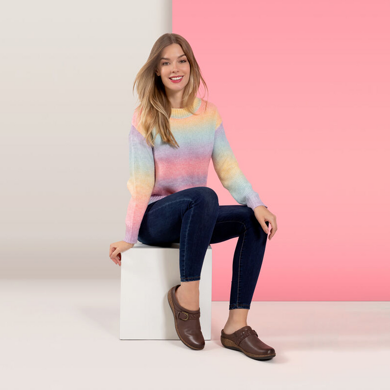 Aetrex Libby Clog (Women) Dress-Casual - Clogs & Mules - The Heel Shoe Fitters