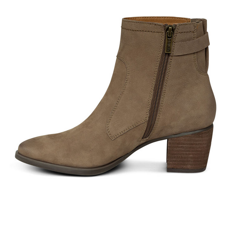 Aetrex Rubi Heeled Ankle Boot (Women) Boots - Casual - Ankle - The Heel Shoe Fitters