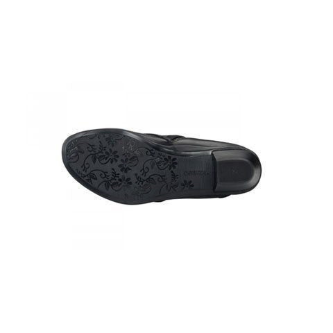 Aetrex Samantha Ankle Boot (Women) - Black Boots - Fashion - Ankle Boot - The Heel Shoe Fitters