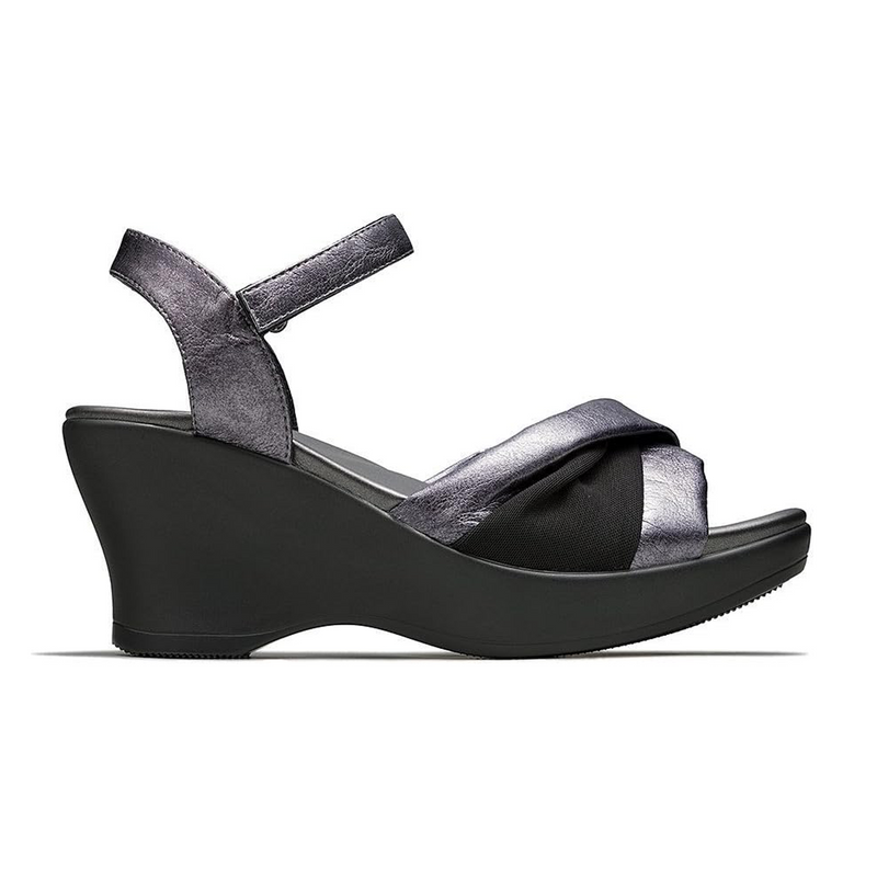 Akaishi Miwa Wedge Sandal (Women) Sandal - Heel/Wedge - The Heel Shoe Fitters