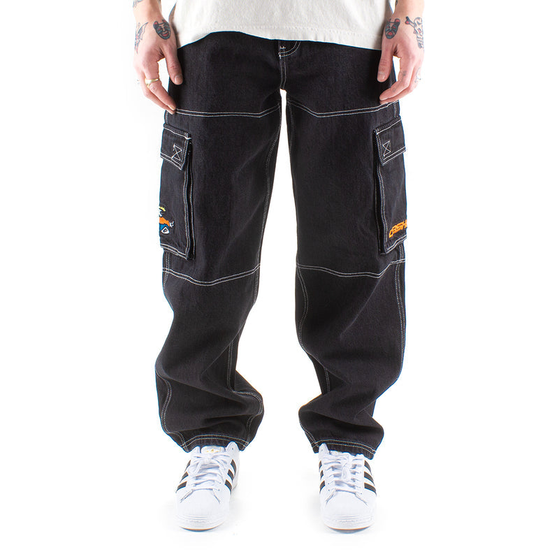Cash Only Aleka Cargo Jeans Washed Black  Edit alt text
