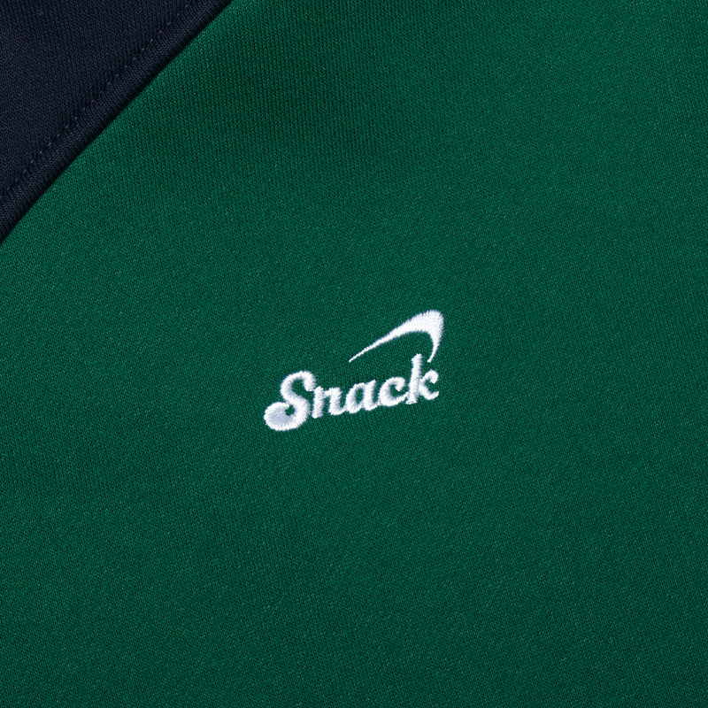 Snack Alive Wave Hoodie  Green / Blue