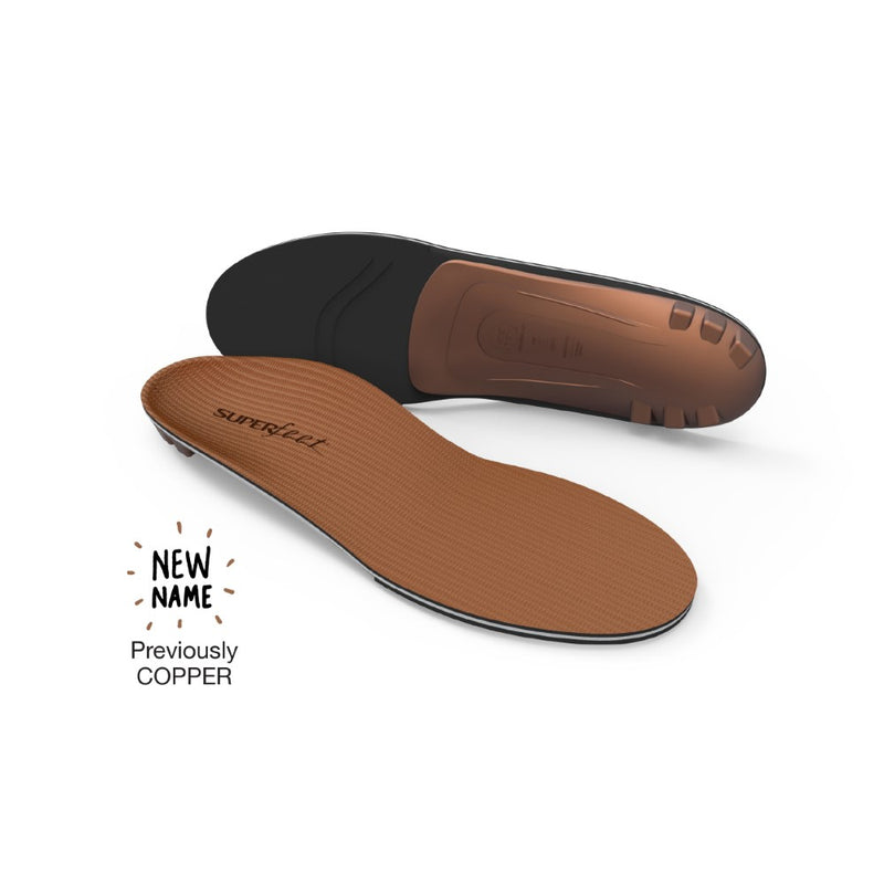 Unisex Superfeet All-Purpose Memory Foam Support (Copper) in Copper. Sku: DMP-COPPER