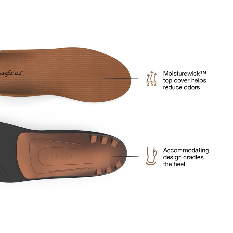 Unisex Superfeet All-Purpose Memory Foam Support (Copper) in Copper. Sku: DMP-COPPER