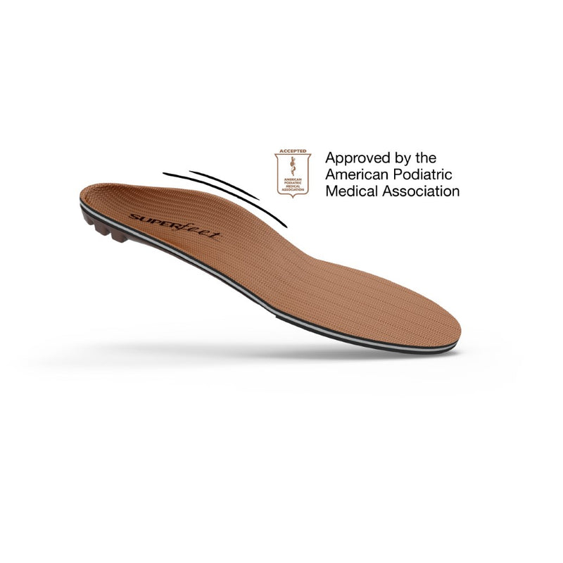Unisex Superfeet All-Purpose Memory Foam Support (Copper) in Copper. Sku: DMP-COPPER