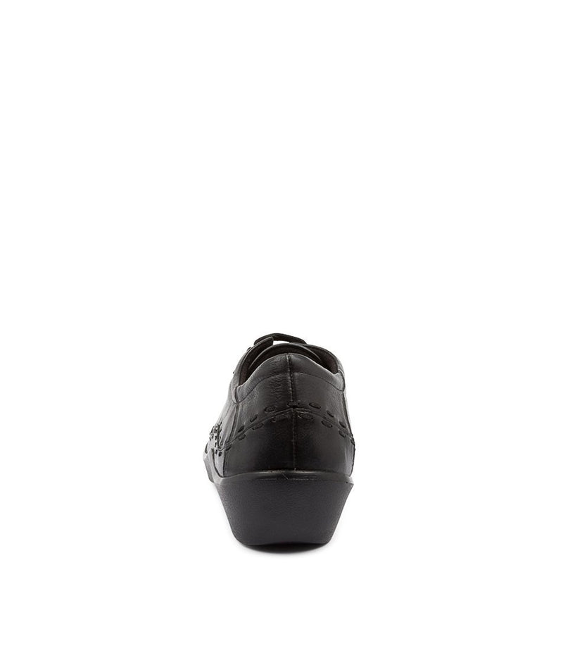 Women's Ziera Allsorts in Black Leather. Sku: ZR10016BLALE