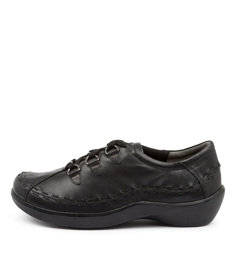 Women's Ziera Allsorts in Black Leather. Sku: ZR10016BLALE