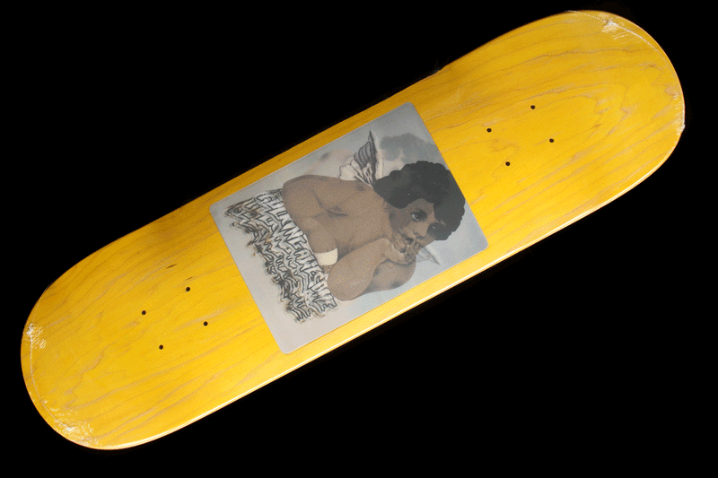 Fucking Awesome Angel Holographic Deck Yellow