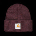 Carhartt WIP Anglistic Beanie : Speckled Dark Plum