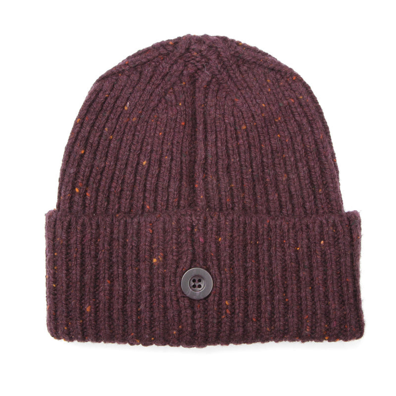 Carhartt WIP Anglistic Beanie : Speckled Dark Plum