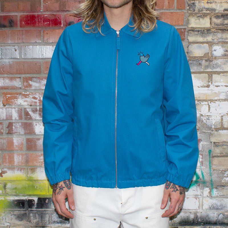 by Parra | Annoyed Chicken Jacket Style #49435 Color : Greek Blue
