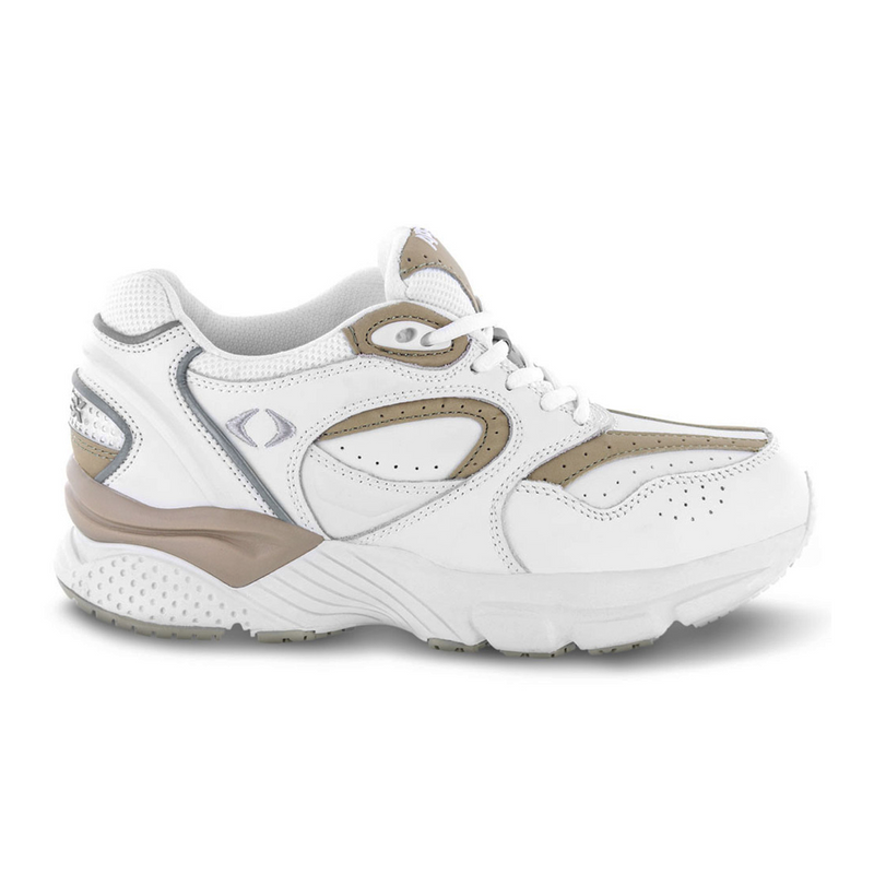 Apex X821 Lace Walker X-Last Walking Shoe (Men) - White Athletic - Walking - The Heel Shoe Fitters
