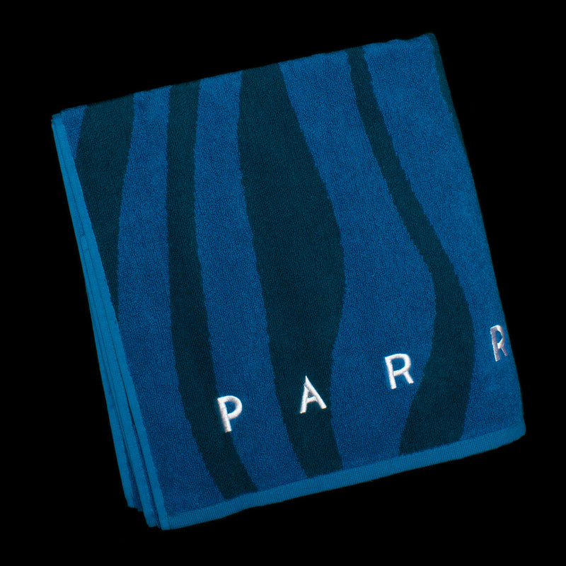 by Parra | Aqua Weed Waves Beach Towel Style # 49440 Color : Greek Blue