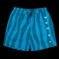 by Parra | Aqua Weed Waves Swim Shorts Style # 49445 Color : Greek Blue