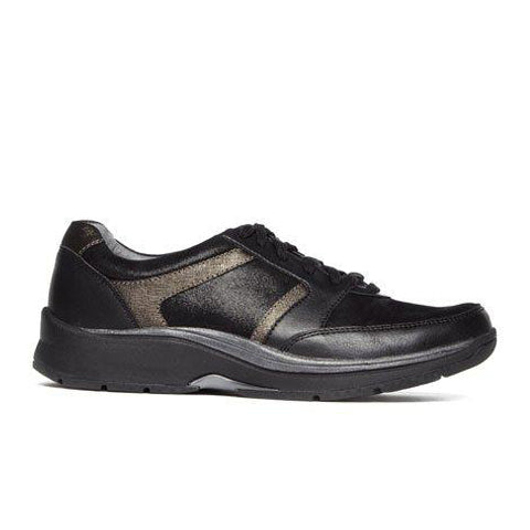 Aravon Pyper Ubal Sneaker (Women) - Black Dress-Casual - Lace Ups - The Heel Shoe Fitters