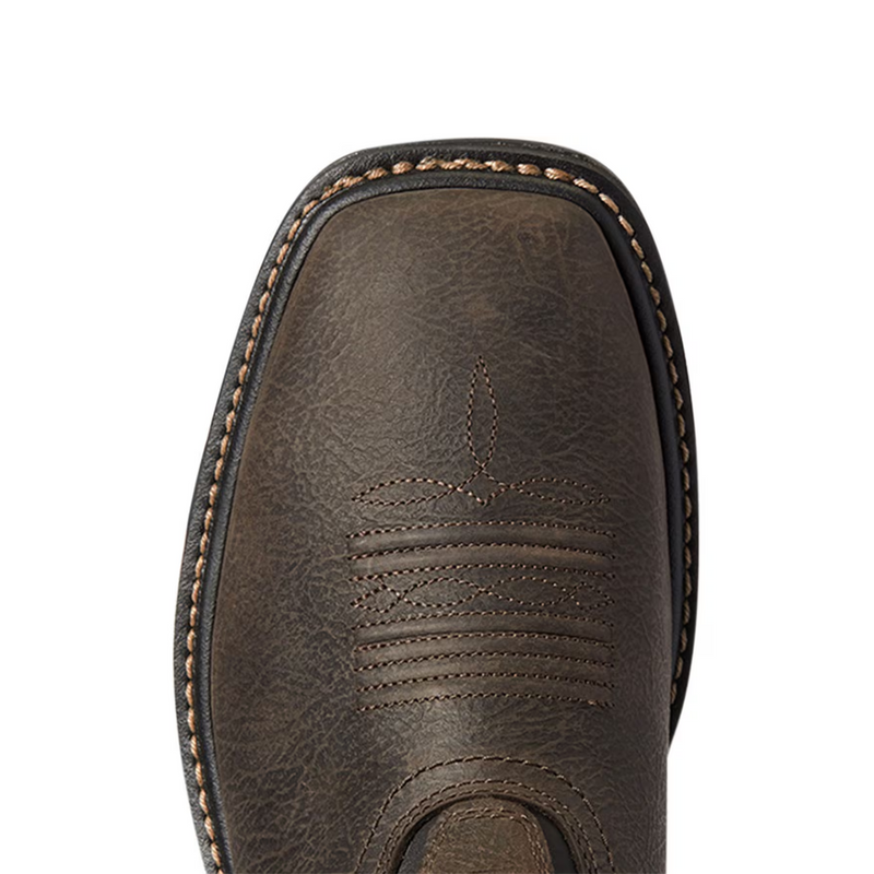 Ariat Workhog XT 6" VentTEK Bold Soft Toe Work Boot (Men) - Iron Coffee/Roughneck Boots - Work - 6 Inch - The Heel Shoe Fitters