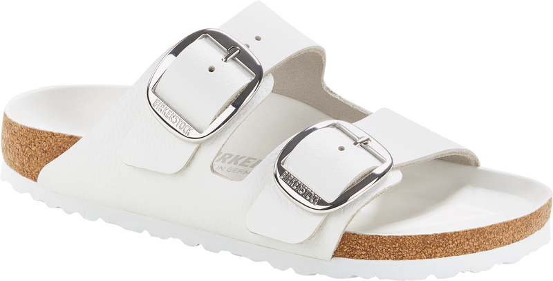 Arizona Big Buckle White Leather