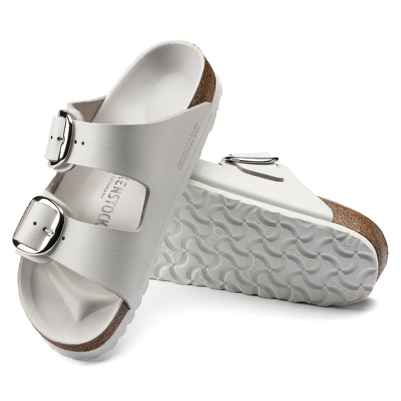 Arizona Big Buckle White Leather