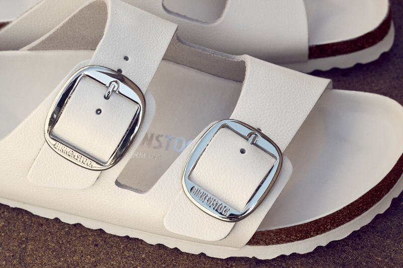 Arizona Big Buckle White Leather