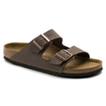 Unisex Birkenstock Arizona Birkibuc Regular in Mocha. Sku: 151181