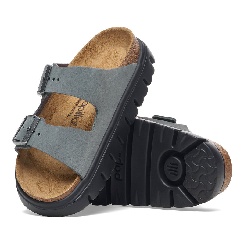 Arizona Chunky Basalt Grey Suede