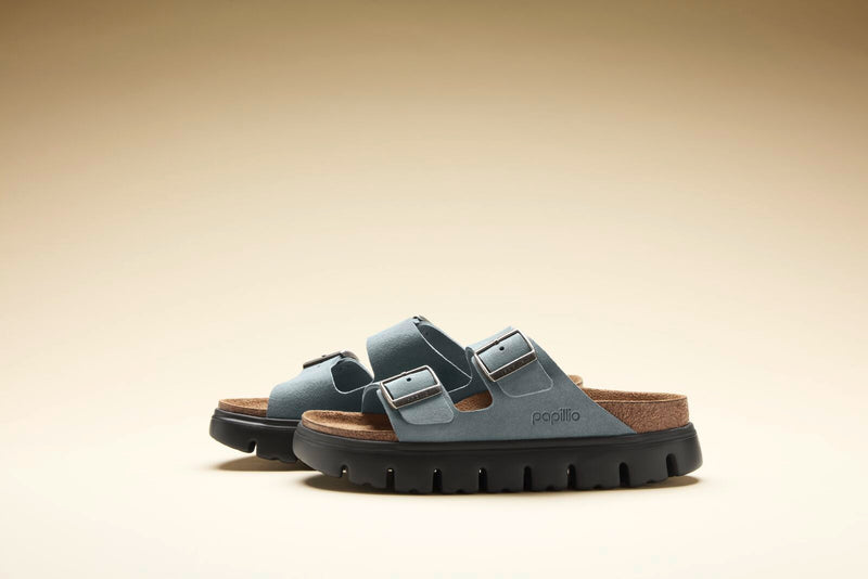 Arizona Chunky Basalt Grey Suede