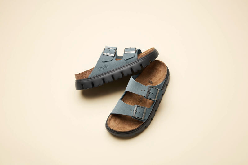 Arizona Chunky Basalt Grey Suede