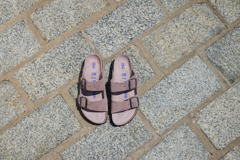 Arizona Soft Footbed Faded Purple Suede