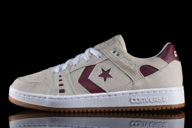 Converse | AS-1 Pro Ox (Alexis Sablone) Style # A04145C Color : Egret / Dark Burgundy / Gum