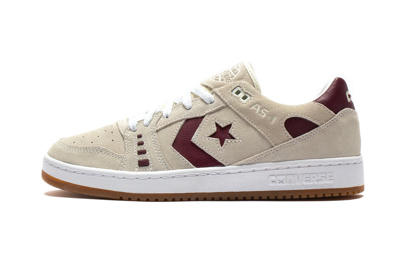 Converse | AS-1 Pro Ox (Alexis Sablone) Style # A04145C Color : Egret / Dark Burgundy / Gum