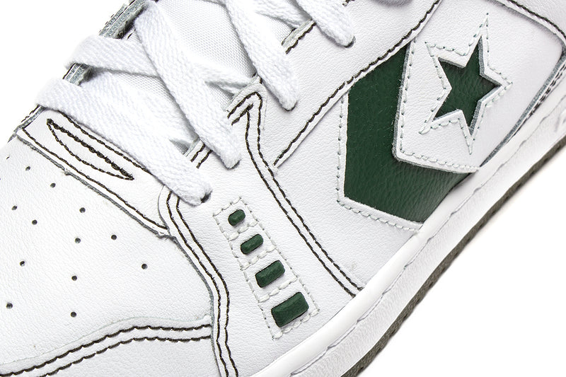 Converse | AS-1 Pro Ox (Alexis Sablone) Style # A04957C Color : White / Fir