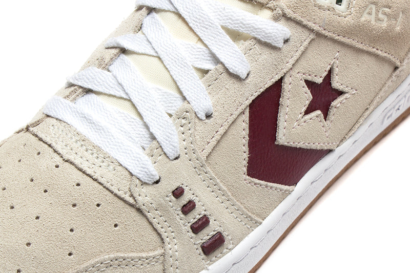 Converse | AS-1 Pro Ox (Alexis Sablone) Style # A04145C Color : Egret / Dark Burgundy / Gum