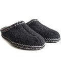 Unisex Haflinger AS Wool Slipper in Charcoal. Sku: 611002-77