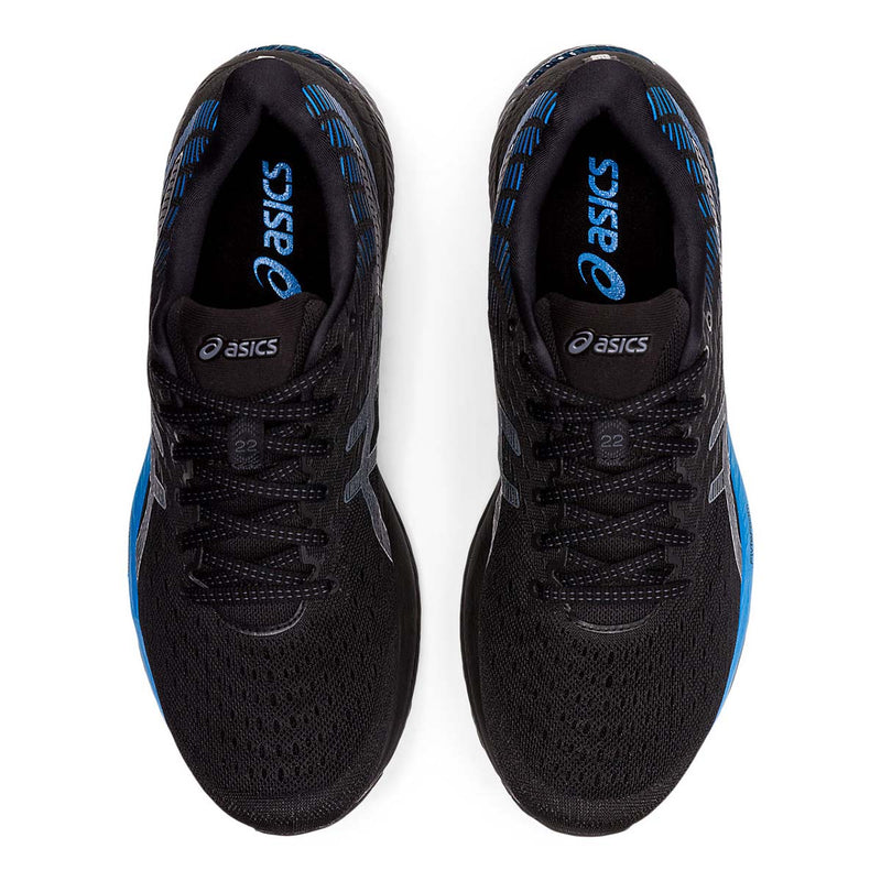 Asics Cumulus 22 - Black - Directoire Blue
