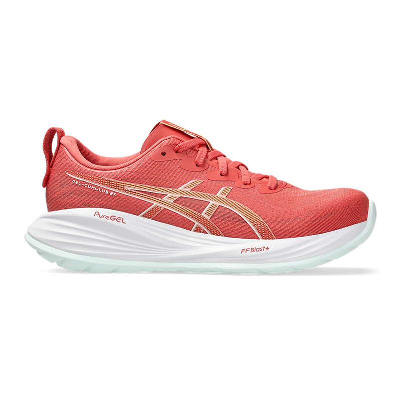 Asics Gel Cumulus 27 Dark Pink Clay - Cream