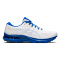 Asics Gel Kayano 28 - White - Tuna Blue