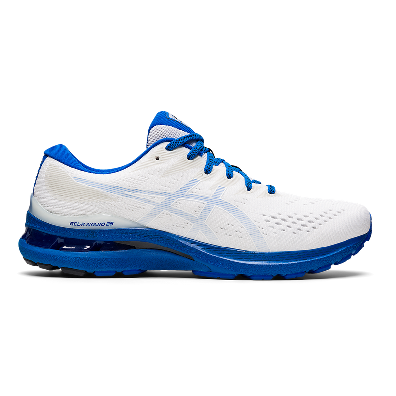 Asics Gel Kayano 28 - White - Tuna Blue