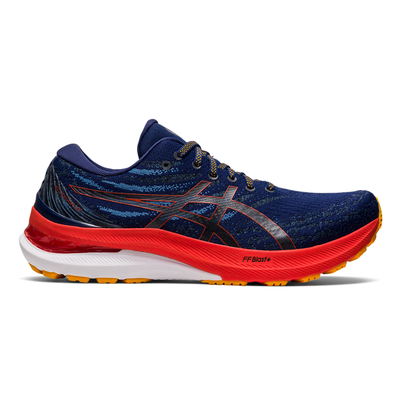 Asics Gel Kayano 29 - Deep Ocean - Cherry Tomato