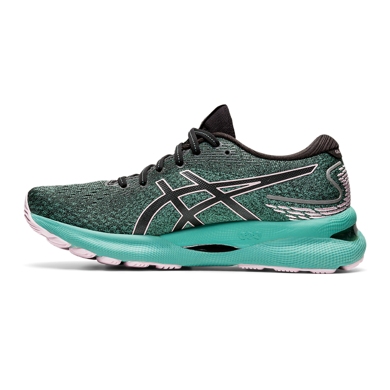 Asics Gel Nimbus 24 - Black - Barely Rose