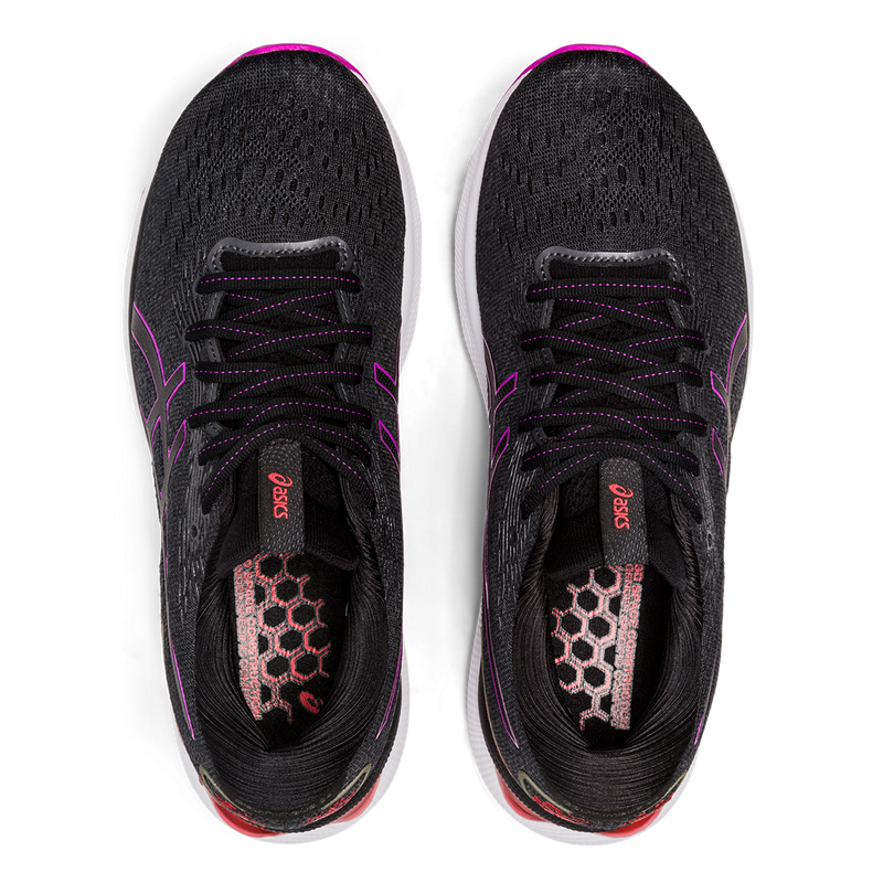 Asics Gel Nimbus 24 - Black - Orchid