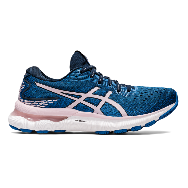 Asics Gel Nimbus 24 - French Blue - Barely Rose