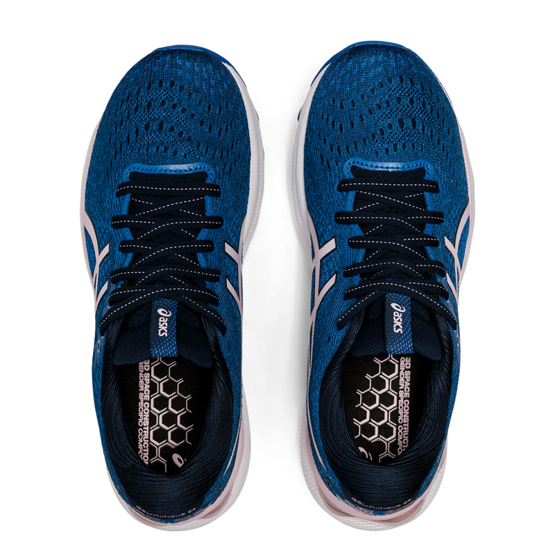Asics Gel Nimbus 24 - French Blue - Barely Rose