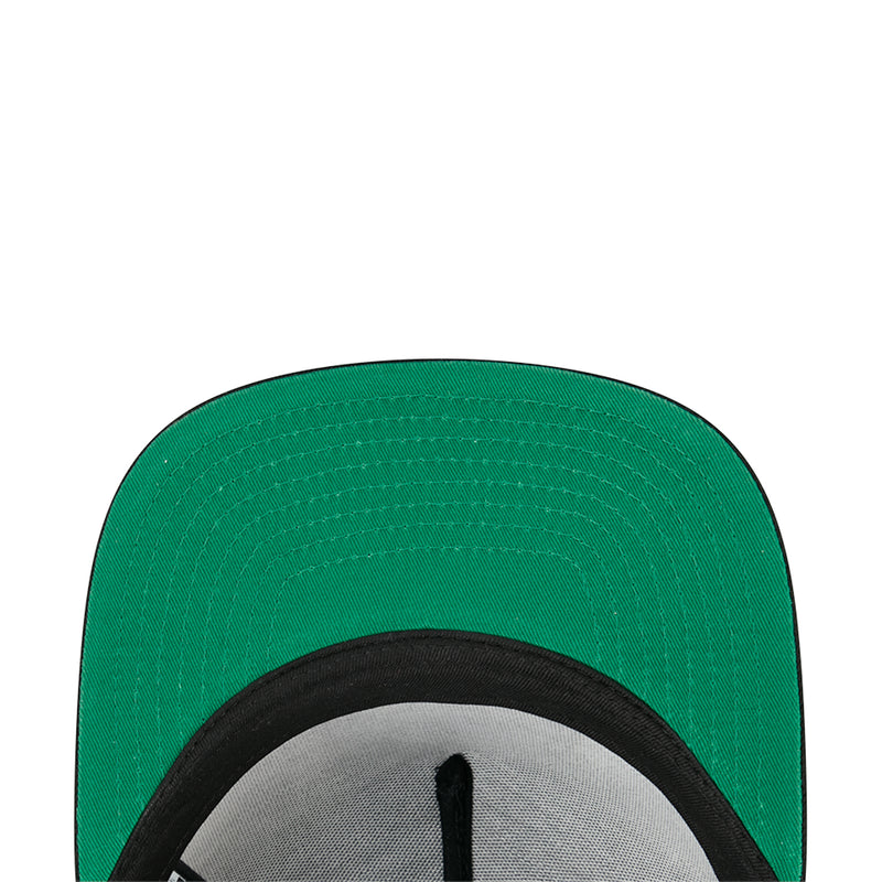 Astros green-and-black cap underside with black inner brim edge