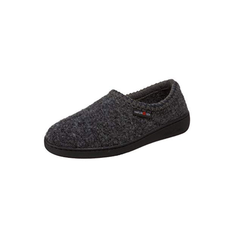 Unisex Haflinger ATB Woolslipper in GREY SPECK. Sku: 522801-4