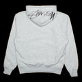 Stussy | Back Applique Hoodie Style # 118472 Color : Ash Heather