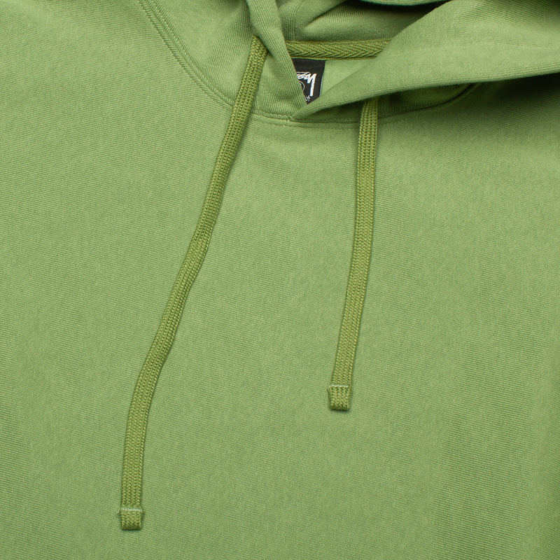 Stussy | Back Applique Hoodie Style # 118472 Color : Moss
