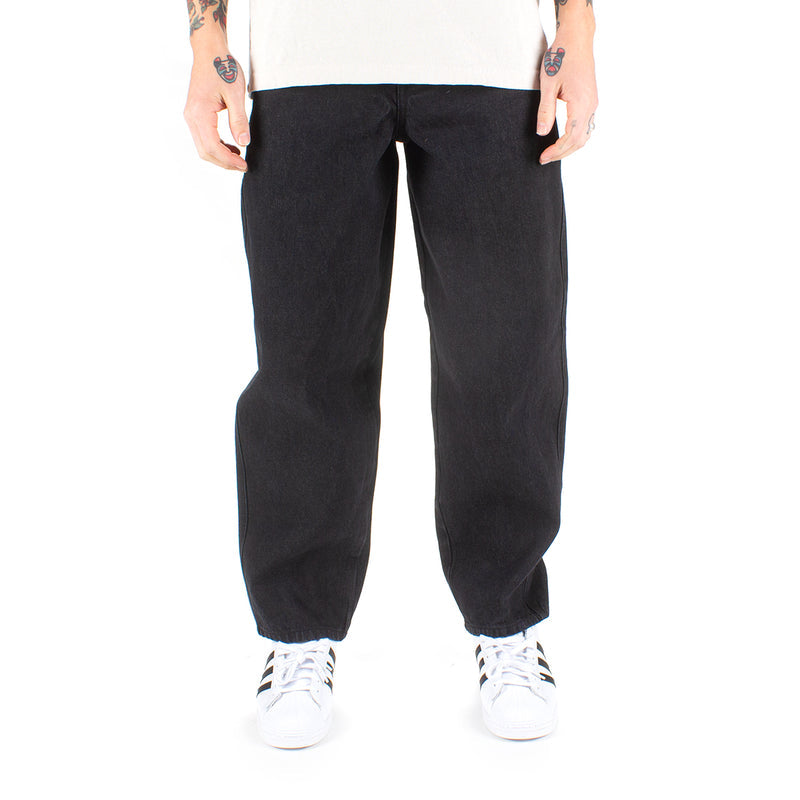Dime Baggy Denim Jeans Color : Black Washed