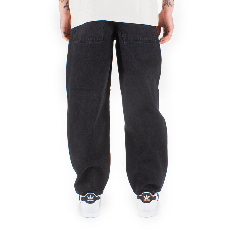 Dime Baggy Denim Jeans Color : Black Washed