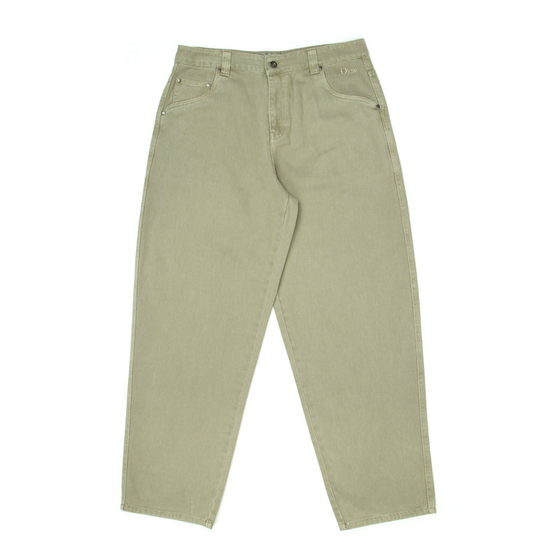 Dime Baggy Denim Pants Khaki