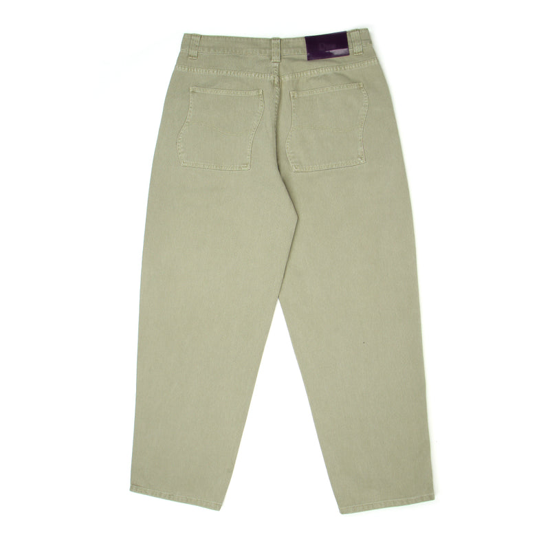 Dime Baggy Denim Pants Khaki